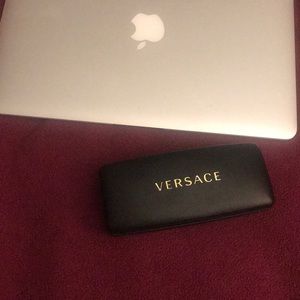 VERSACE 🔥 BLACK & GOLD EYEGLASSES/SUNGLASSES CASE